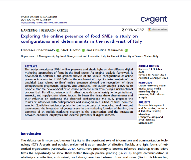 Online presence